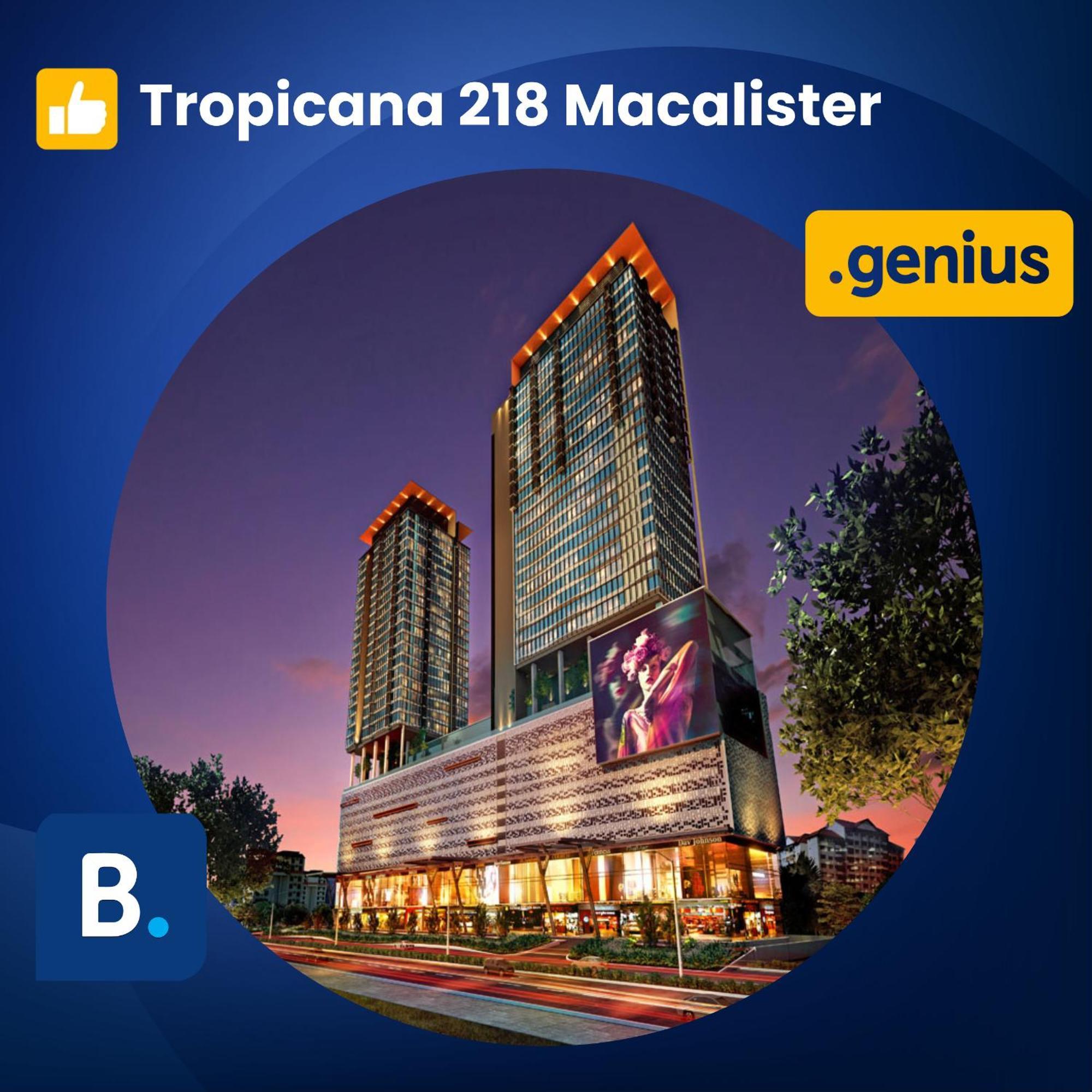 Apartament Tropicana 218 Macalister Penang George Town Zewnętrze zdjęcie